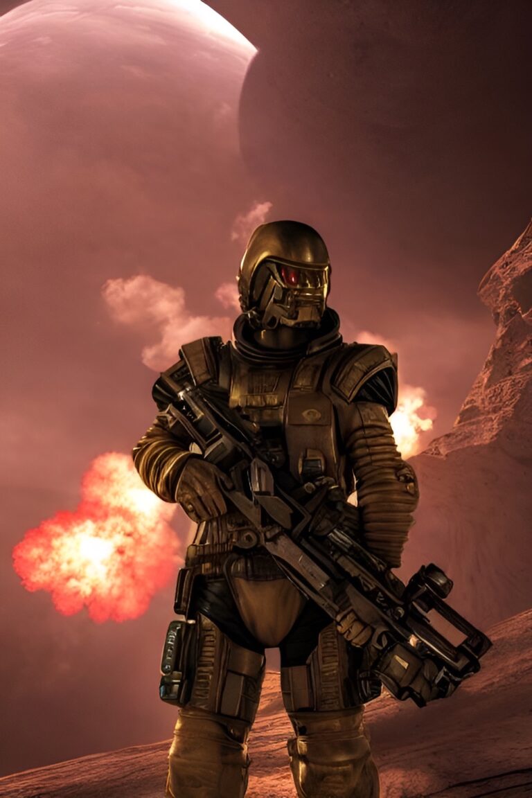 mercenary in space